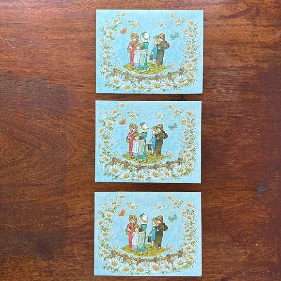 3ct Eaton Linen Notecards - Picture 5 of 11